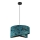 Candelabro suspenso REZO 1xE27/60W/230V turquesa