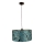 Candelabro suspenso REZO 1xE27/60W/230V turquesa