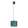 Candelabro suspenso REZO 1xE27/60W/230V turquesa