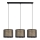 Candelabro suspenso REZO 3xE27/60W/230V dourado
