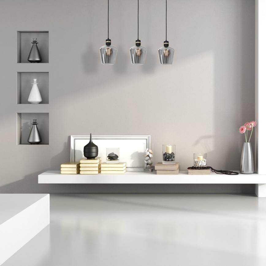 Candelabro suspenso RICHMOND 3xE27/60W/230V