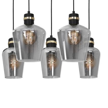 Candelabro suspenso RICHMOND 5xE27/60W/230V