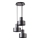 Candelabro suspenso RIF 3xE27/60W/230V preto