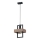 Candelabro suspenso ROBIN 1xE27/60W/230V madeira