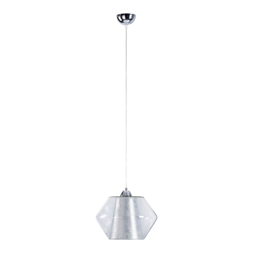 Candelabro suspenso RODOES 1xE27/60W/230V prateado