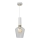 Candelabro suspenso ROMA WHITE 1xE27/60W/230V