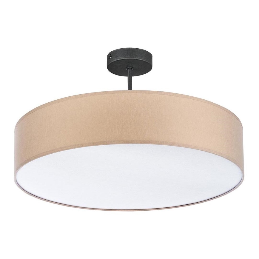 Candelabro suspenso RONDO 4xE27/15W/230V d. 60 cm bege