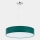 Candelabro suspenso RONDO 4xE27/15W/230V verde