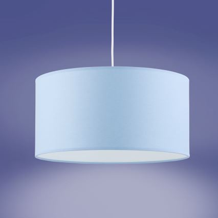 Candelabro suspenso RONDO KIDS 1xE27/15W/230V azul