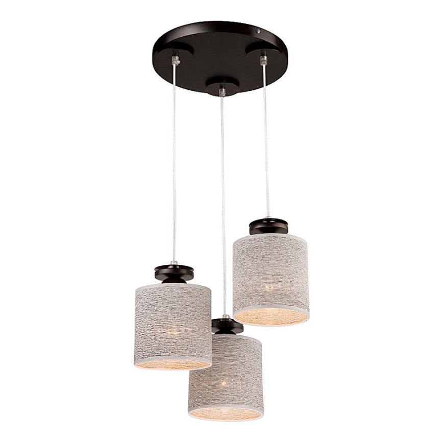 Candelabro suspenso ROSA 3xE27/60W/230V faia