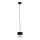 Candelabro suspenso ROY 1xE27/60W/230V preto