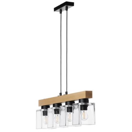 Candelabro suspenso RUSTIC RADIANCE 4xE27/60W/230V