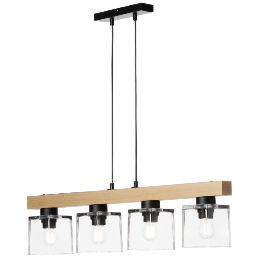 Candelabro suspenso RUSTIC RADIANCE 4xE27/60W/230V
