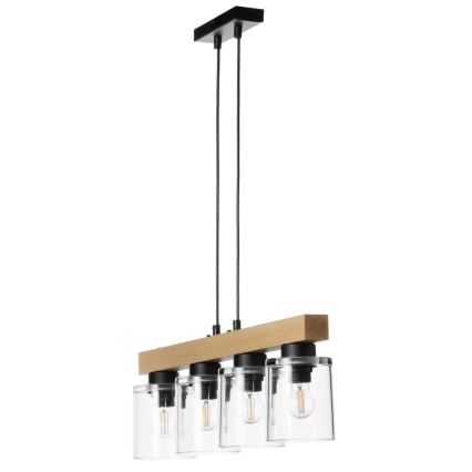 Candelabro suspenso RUSTIC RADIANCE 4xE27/60W/230V