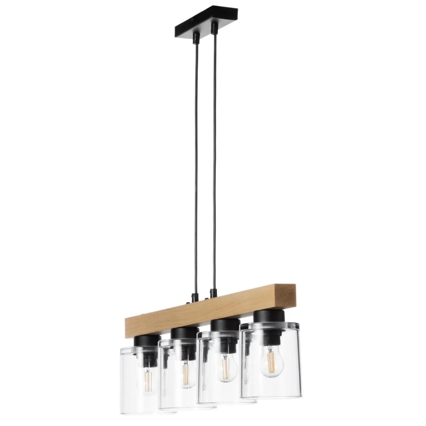 Candelabro suspenso RUSTIC RADIANCE 4xE27/60W/230V