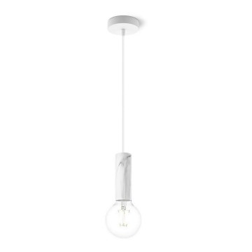 Candelabro suspenso SAGA 1xE27/40W/230V mármore