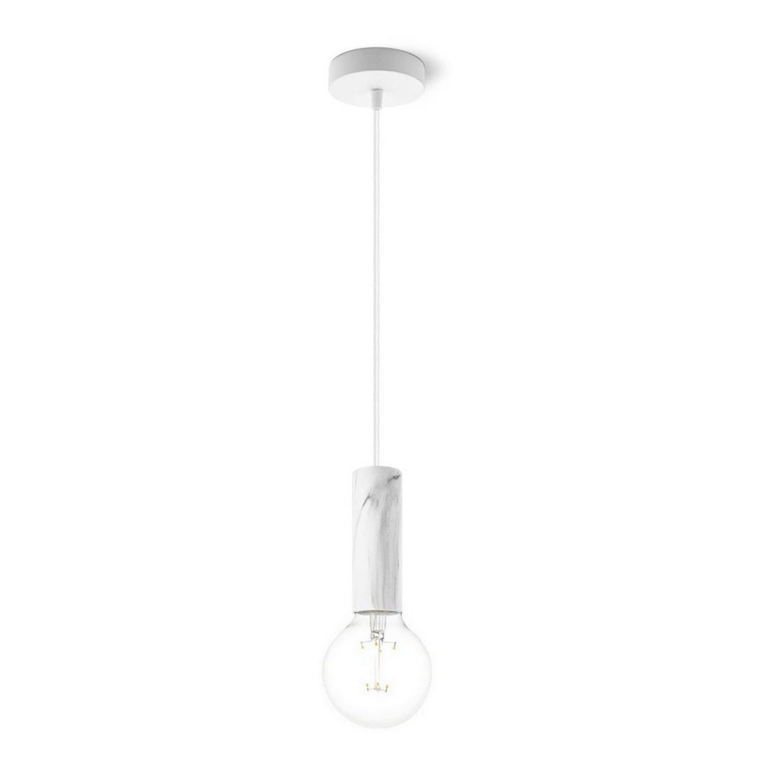 Candelabro suspenso SAGA 1xE27/40W/230V mármore