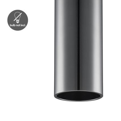 Candelabro suspenso SAGA 1xE27/40W/230V preto