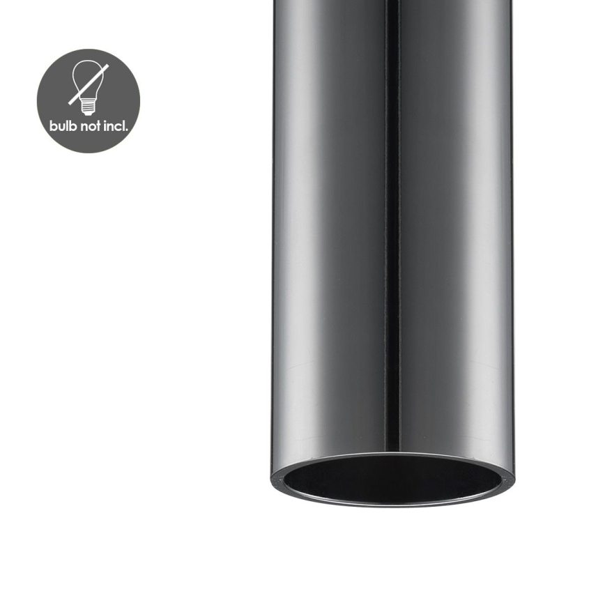 Candelabro suspenso SAGA 1xE27/40W/230V preto