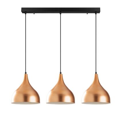 Candelabro suspenso SAGLAM 3xE27/40W/230V