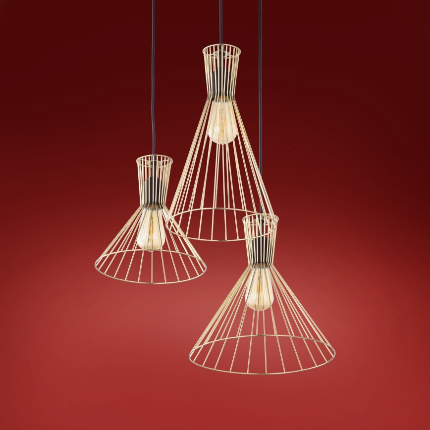Candelabro suspenso SAHARA 3xE27/60W/230V