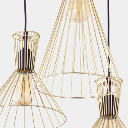 Candelabro suspenso SAHARA 3xE27/60W/230V