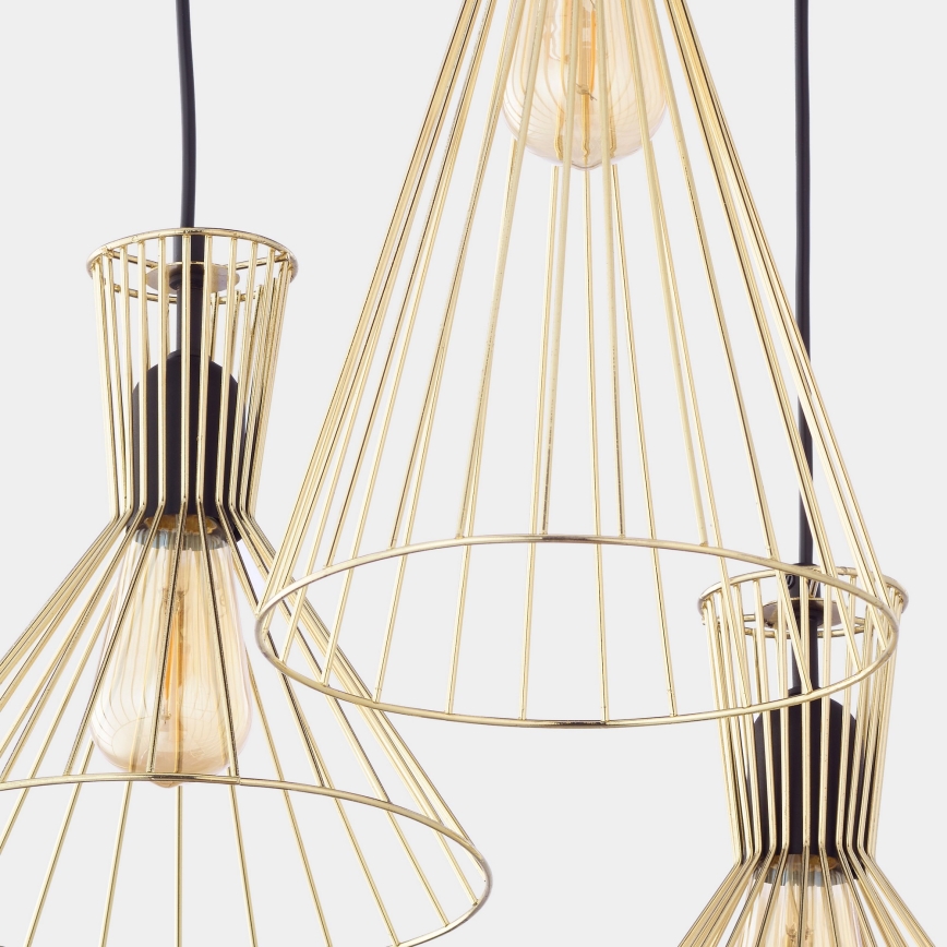 Candelabro suspenso SAHARA 3xE27/60W/230V