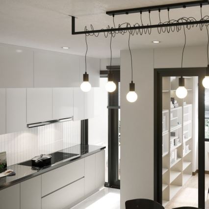 Candelabro suspenso SALAMANCA 2xE27/60W/230V