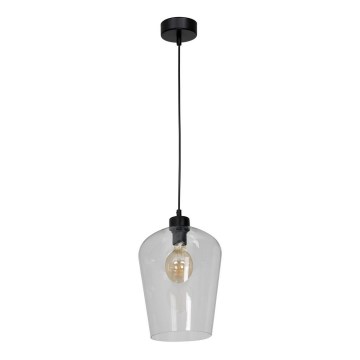 Candelabro suspenso SANTIAGO 1xE27/60W/230V transparente