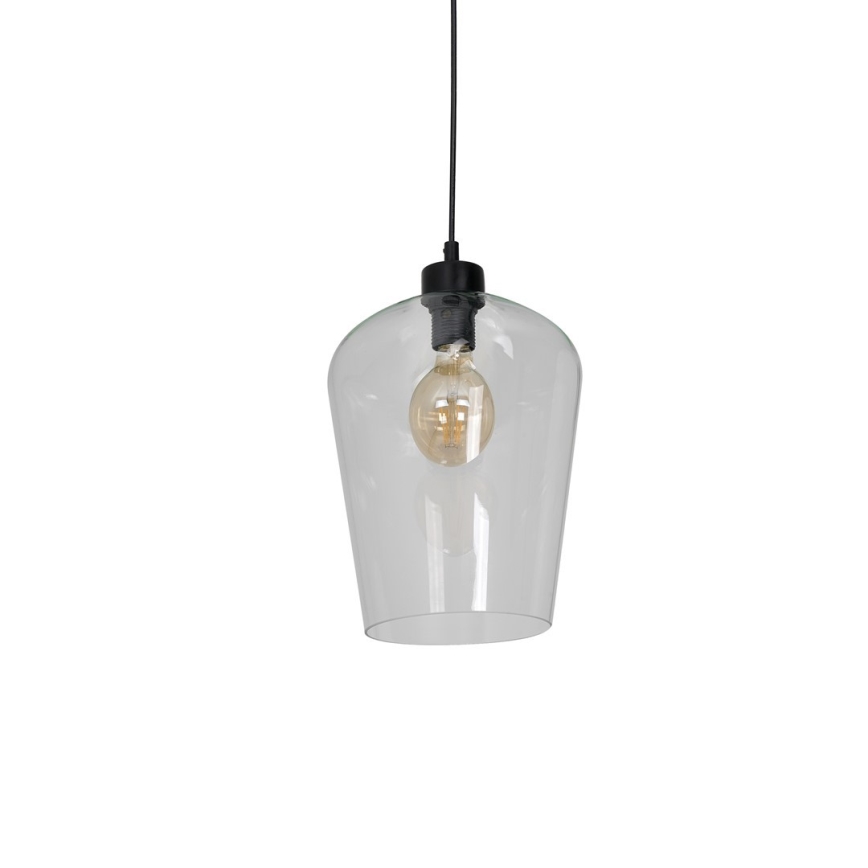 Candelabro suspenso SANTIAGO 1xE27/60W/230V transparente
