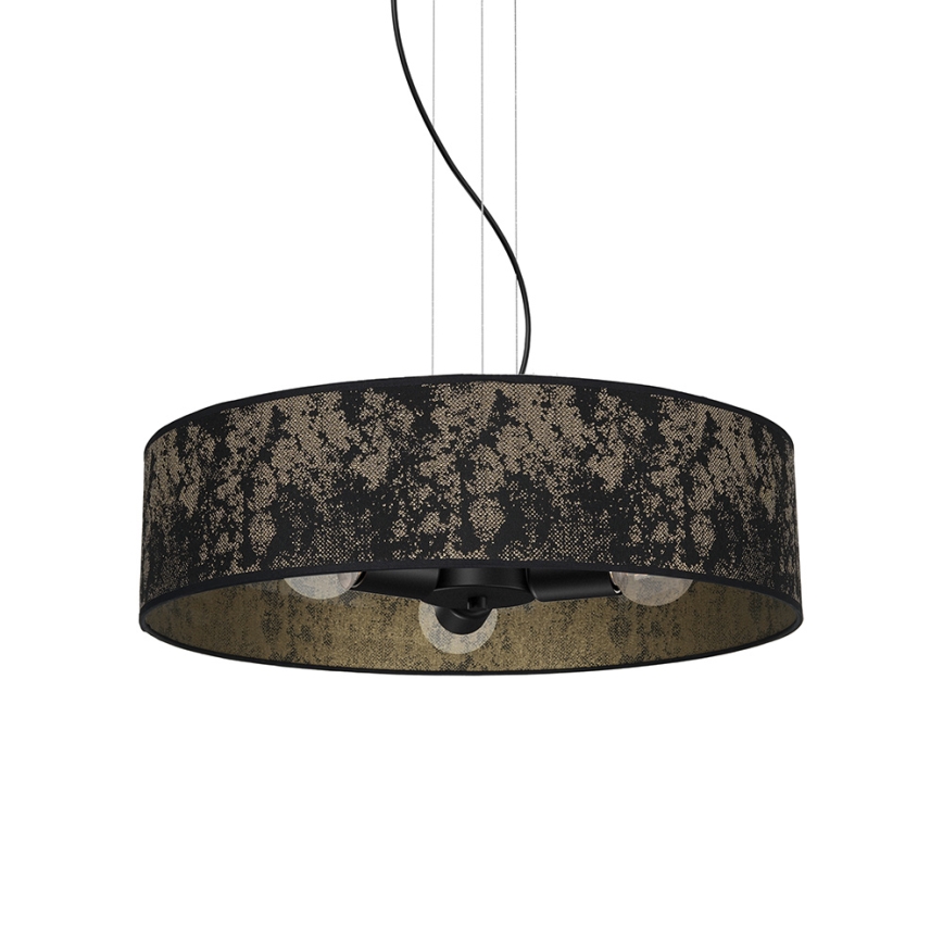 Candelabro suspenso SATINO 3xE27/60W/230V dourado