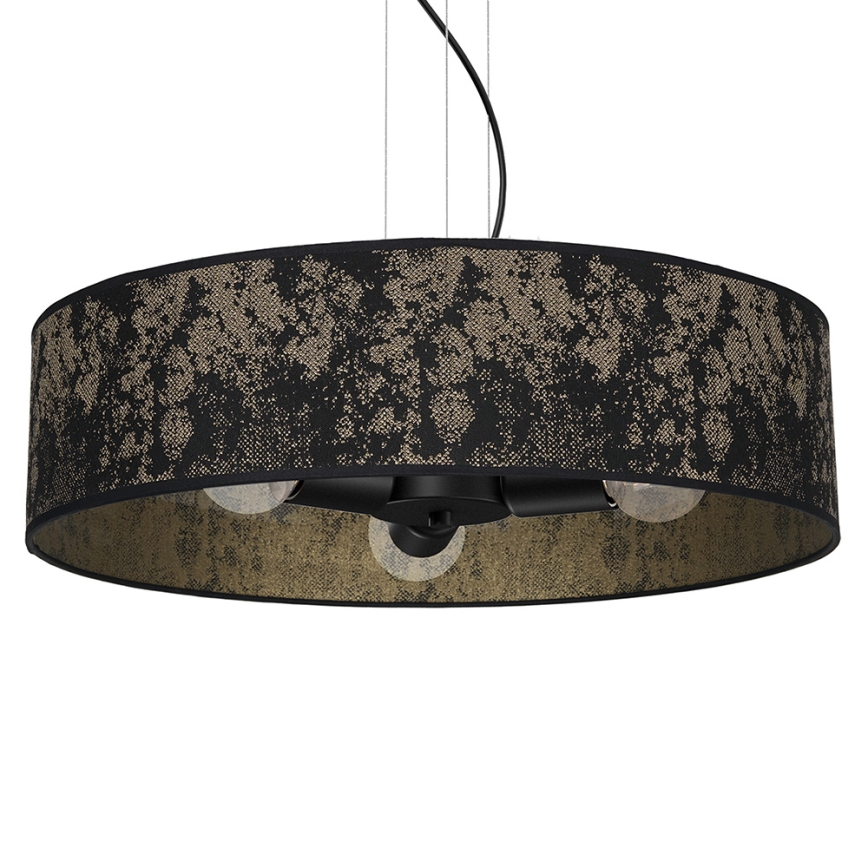 Candelabro suspenso SATINO 3xE27/60W/230V dourado