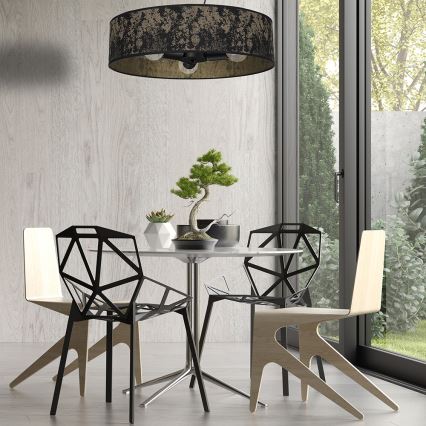 Candelabro suspenso SATINO 3xE27/60W/230V dourado