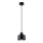 Candelabro suspenso SAVAR 1xE27/60W/230V preto