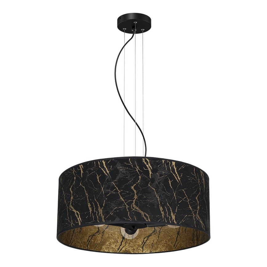 Candelabro suspenso SENSO 3xE27/60W/230V preto
