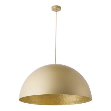 Candelabro suspenso SFERA 1xE27/60W/230V diâmetro 35 cm dourado