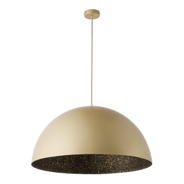 Candelabro suspenso SFERA 1xE27/60W/230V diâmetro 35 cm dourado/preto