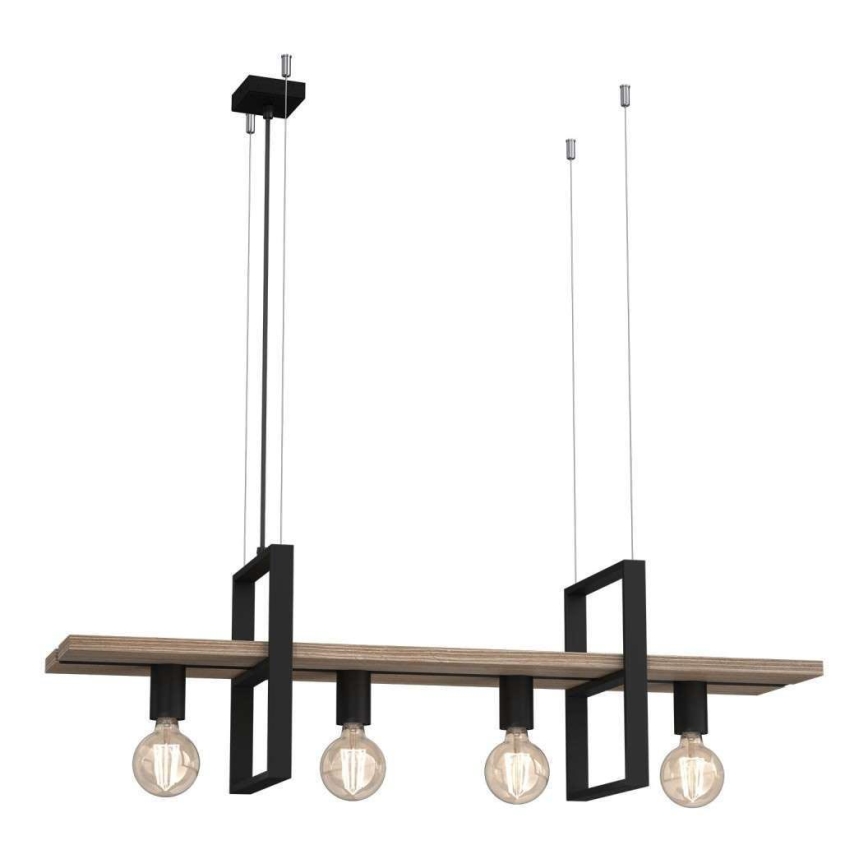 Candelabro suspenso SHELF 4xE27/60W/230V