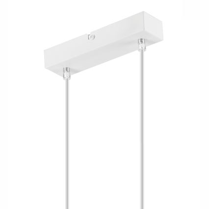 Candelabro suspenso SIMON 2xE27/60W/230V branco/faia - FSC certificado