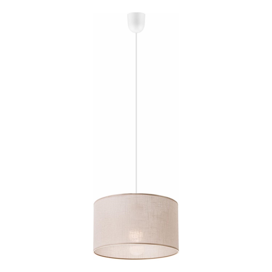 Candelabro suspenso SIRJA 1xE27/60W/230V bege