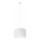Candelabro suspenso SIRJA 1xE27/60W/230V branco