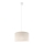 Candelabro suspenso SIRJA 1xE27/60W/230V cremoso