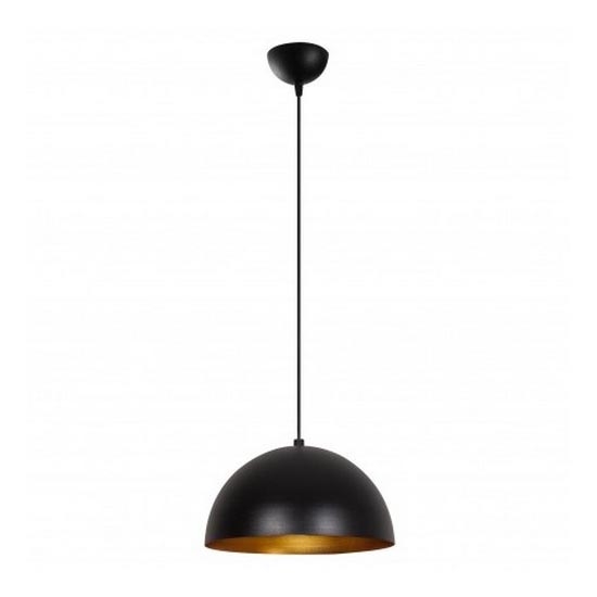 Candelabro suspenso SIVANI 1xE27/40W/230V preto