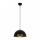 Candelabro suspenso SIVANI 1xE27/40W/230V preto