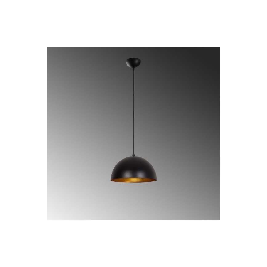 Candelabro suspenso SIVANI 1xE27/40W/230V preto