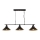 Candelabro suspenso SIVANI 3xE27/100W/230V