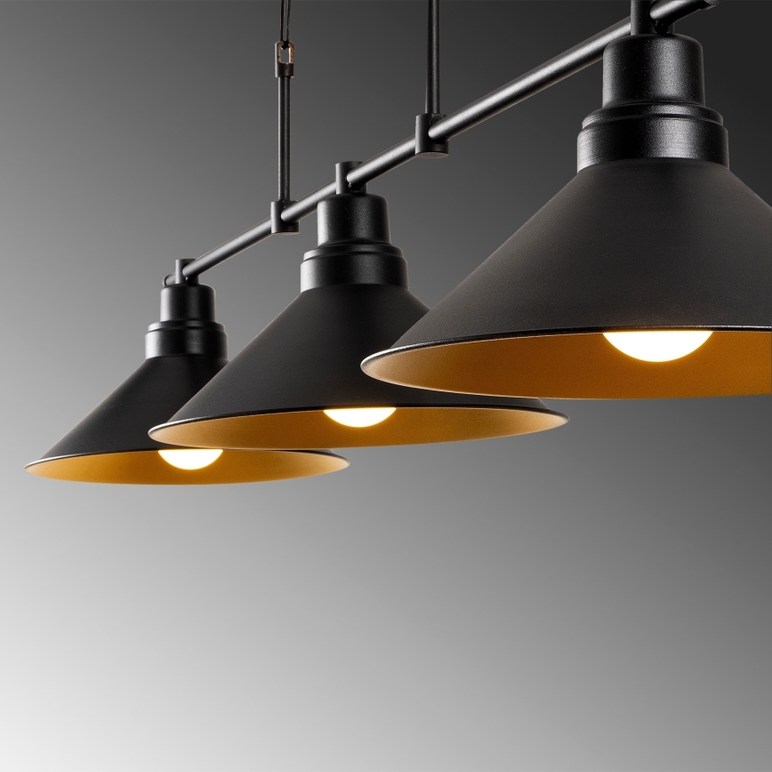 Candelabro suspenso SIVANI 3xE27/100W/230V