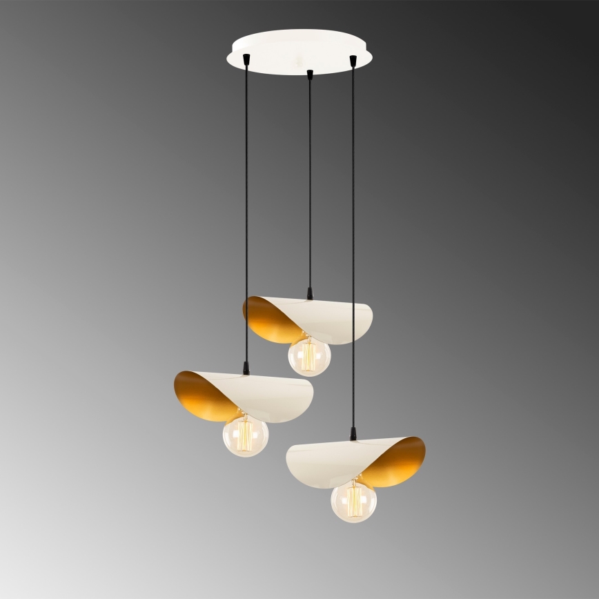 Candelabro suspenso SIVANI 3xE27/100W/230V