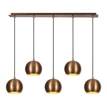 Candelabro suspenso SIVANI 5xE27/100W/230V