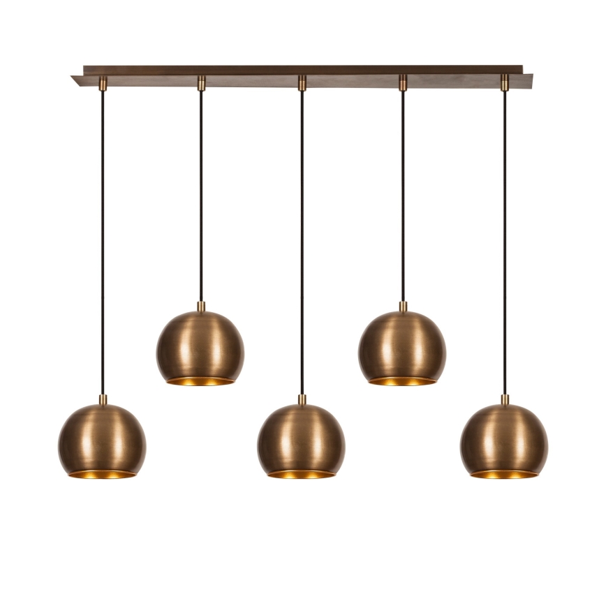Candelabro suspenso SIVANI 5xE27/100W/230V